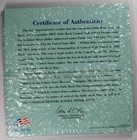 2007 Us Mint Little Rock Bu Silver Dollar Coin And Bronze Medal Set Ogp   Coa