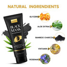 Blackhead Remover Mask Kit  Charcoal Peel Off Facial Mask With Brush And Pimp   