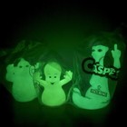 Casper Pizza Hut Puppets Sealed Set Of 3 Glow In The Dark Figures 1995 Vintage