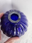 Lightning Rod Ball Blue Grapes Glass 14 In  D not Old 