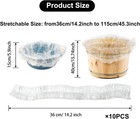 Disposable Foot Tub Liner Disposable Clear Pedicure Spa Liners Plastic Pedicure