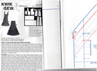 3495 Kwik Sew Uncut Sewing Pattern Misses Vest And Tiered Skirt Xs S M L Xl