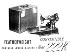 Large Deluxe-edition Instructions Manual For Singer 222k Sewing Machine