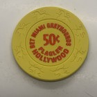 Magic City Casino  0 50 Chip Miami Florida Miami Greyhounds Flagler Hollywood