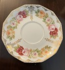 Vintage Kcl Austria Rose Porcelain Chocolate Pot Tea Set Cups Saucers   1270 