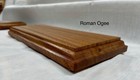 Solid Sapele Mahogany Display Bases And Plinths - For Trophies  Models 
