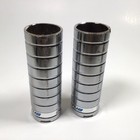 Haro Fusion Bmx Pegs Pair Chromed Steel Vintage Mid-school Nice Condition Silver