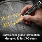 New Golden Tombstone Marker Restores Faded Inscriptions Fast Shipping