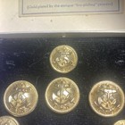 Firmin London Confederate States Navy Civil War Uniform Buttons 