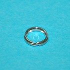 Wholesale Lots 925 Sterling Silver 7mm Split Rings Key Chain Style Jump Rings