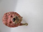 Vintage Celluloid Lion Figure W red  glass  Eyes  Japan