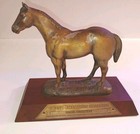 Bronze Horse Grand Champion Somers   Connecticut  American Quarter Horse