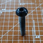 3 8-16x 3 1 2 Button Allen Head Cap Screws 3 8x16 X 3 5  Bolts  Lot Of 10