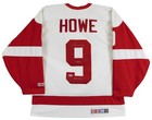 Red Wings Gordie Howe  mr  Hockey  Hof 1972  Signed White Ccm Jersey Psa  s32466