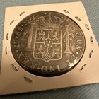 Peru 8 Reales 1783 - Me-mj Sbab Silver Spanish Colonial Coin