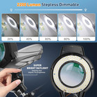 2 200 Lumens Magnifying Floor Lamp For Esthetician  12x Magnifier Light Real Gla
