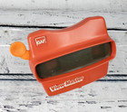 Vintage Gaf Red View-master 3d Viewer W  3 New Disney Reel Packs Lot