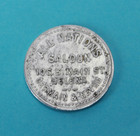 Helena Montana All Nations Saloon Antique 5c Merchant Trade Token Mont  Mt