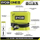 Ryobi One  18v Cordless High Pressure Inflator  tool Only  New