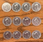 Set Of 1992 Provincial Canada 25 Cents Quarters   75  Off Combined Shipping  