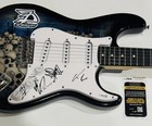 Sevendust Signed Skull Electric Guitar Lajon Witherspoon All 5 Jsa Coa