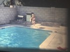 Swimming Pool Children Dog Playground California Super 8mm Film Home Movie Reel