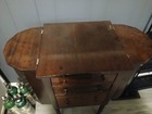Pre-1930 s Antique Mahogany Martha White  Sewing Table  