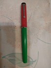 Big Red Parker Roller Ball Pen Usa Made 