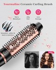 5 In 1 Curling Iron   Thermal Brush Set With 4 Interchangeable Ceramic Barrels 