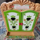 Vintage Strawberry Shortcake Berry Patch Carry Case And Picture Disc Record 