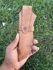 Handmade Leather Knife Sheath Fix Blade Knife Belt Loop Sheath Case