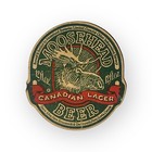 Vintage Moosehead Canadian Beer Bar Beer Coaster Double Sided