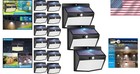 Solar Outdoor Lights  138 Led 15 Pack Motion Sensor Security