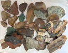 Lot Of 34 Slabs Jasper Agate Pre-cuts Cabochon Stone Gemstone Rough