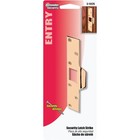 Defender Security Polished Brass 1-1 4 In  Lip Security Strike Plate U 9426