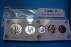 1946 Mint Silver Set Of U s  Coins Lustrous Brilliant Uncirculated
