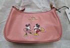 Coach X Disney Teri Shoulder Bag With Mickey Mouse Minnie Mouse Ice Skate Motif 