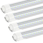 T8 8ft Led Tube Light Bulbs 72w Garage Farm Led Shop Lights 6000k R17d F96t12 Ho