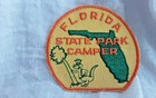 Florida State Park Camper Vintage Souvenir Sew-on Patch Sunshine Beach Place