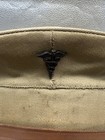Ww1 Us Army Medical Enlisted Men   s Khaki Visor Hat  cc575