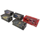 Racing Champions Nascar 1 24 Die-cast Lot Of 5 Premier Edition Bank With Key