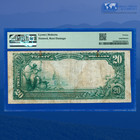1902 Red Seal  20 Bank Of New York National Banking  ny  Charter  1393  Pmg 20