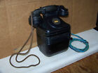 Vintage Antique Leich Bakelite Beehive Wall Hand-crank Telephone Original Deco