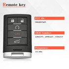      Replacement For Cadillac 2010-2015 Srx 2013-2014 Ats Xts Remote Key Fob Entry