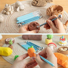 Clay Sculpting Tools Silicone   Stainless Steel Clay Modeling   Sculpting Brush