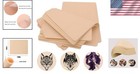 Realistic Tattoo Practice Skin Set - 5 Silicone Sheets 7 4x5 6 For All Levels