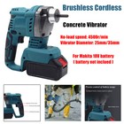 Handheld Cordless Concrete Vibrator Cement Vibrating For Makita 18v No Battery