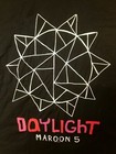 Maroon 5 Shirt 2xl 2012 Concert Tour Exclusive Daylight Graphics Black New A2