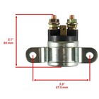 Starter Solenoid Relays For Can-am 710001364 710007777 710000111 515176011   2x