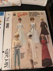 Vintage 1960s Mccall   s Barbie Slipper And Three Other Baby Doll Patterns